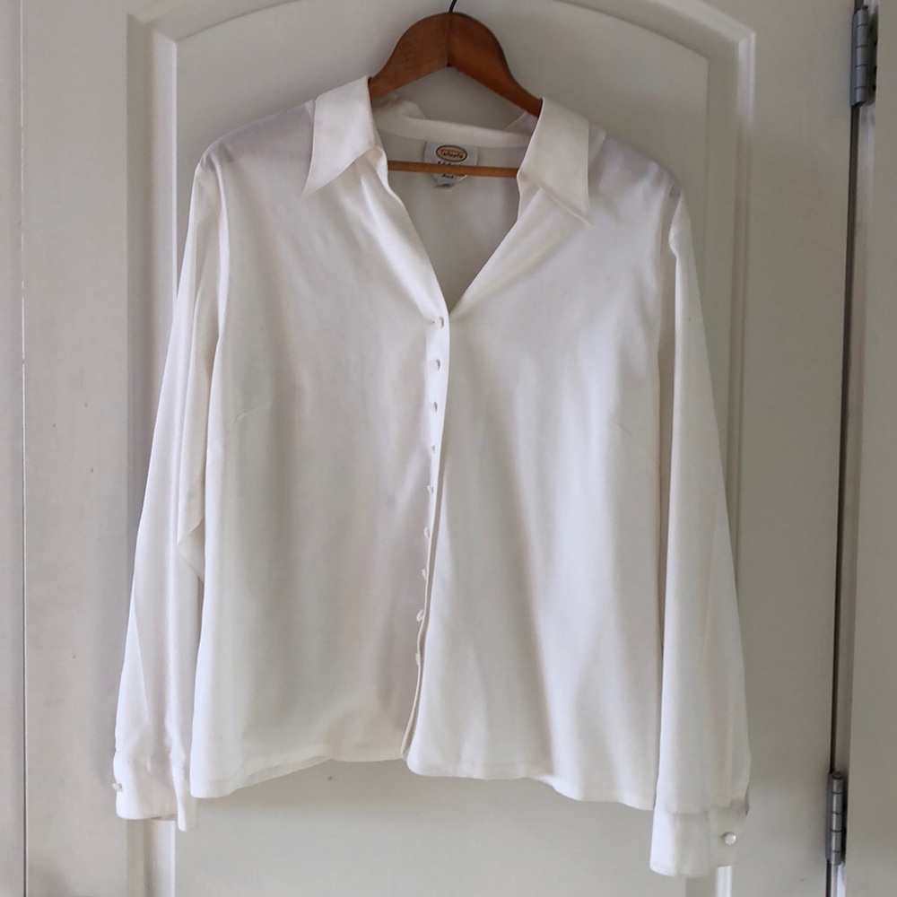 Talbot white cotton blouse